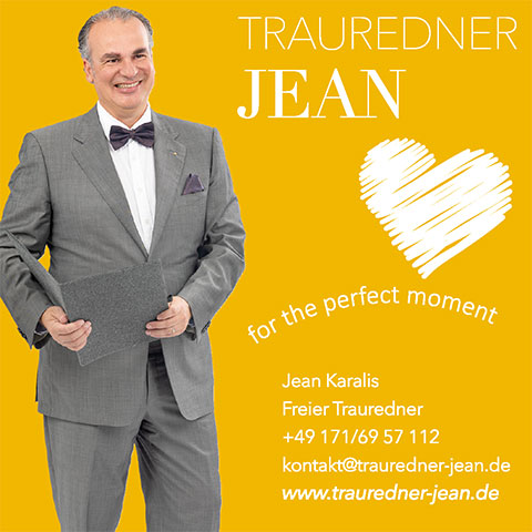 Trauredner Jean für Fürth & Nürnberg